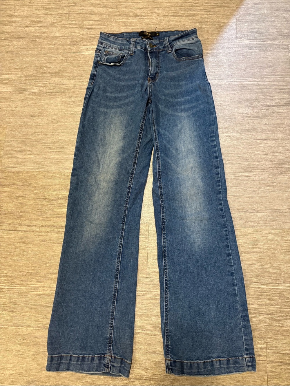 Lucky and blessed high rise boot cut jeans. Size 4